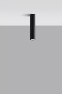 Sollux Lighting Plafon LAGOS 30 czarny - Lampy sufitowe - miniaturka - grafika 1