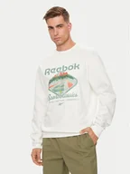 Bluzy męskie - Reebok Bluza Classic Court Sport 100075742 Biały Regular Fit - miniaturka - grafika 1