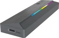 Obudowy i kieszenie na dyski twarde - Kieszeń Icy Box Geh. do NVMe M.2/SATA SSD 10Gbps USB3.2 GEN2 Type-C - miniaturka - grafika 1