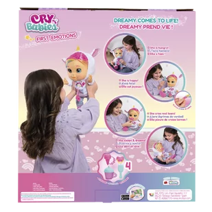 Cry Babies First Emotions Lalka interaktywna Dreamy IMC088580 - Lalki dla dziewczynek - miniaturka - grafika 16