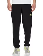 Spodenki męskie - adidas Męskie spodnie M TI WV PT Pants, Black/Pulse Lime, XL - miniaturka - grafika 1