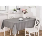 Obrusy i serwetki - Obrus MIGOT 140 x 200 cm jasnoszary - miniaturka - grafika 1