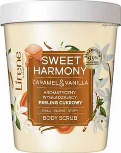 Lirene - Sweet Harmony - Aromatyczny wygładzający peeling cukrowy Caramel & Vanilla - 200g - Peelingi do ciała - miniaturka - grafika 1