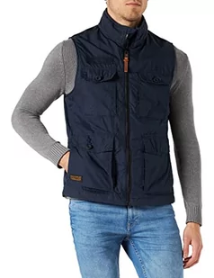 camel active Męska kurtka 460250/7446, niebieski, 64 - Kurtki męskie - miniaturka - grafika 1