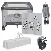 Łóżeczka i kojce - Lionelo Kojce Bonnie Grey Stone - miniaturka - grafika 1