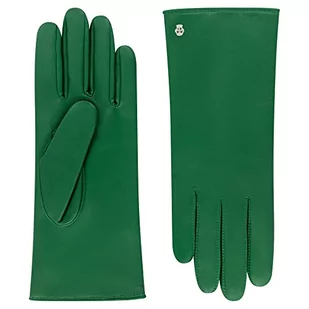 Roeckl Damskie skórzane rękawiczki Hamburg, ZIELONY, 8 - Rękawiczki - miniaturka - grafika 1