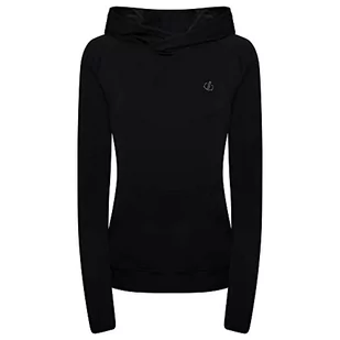 Dare 2b Damska bluza z kapturem Agleam Hoodie czarny S - Bluzy damskie - miniaturka - grafika 1