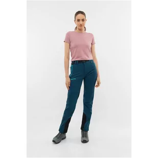 Spodnie trekkingowe damskie VIKING Summit Warm 2.0 turkusowe - Odzież trekkingowa damska - miniaturka - grafika 1