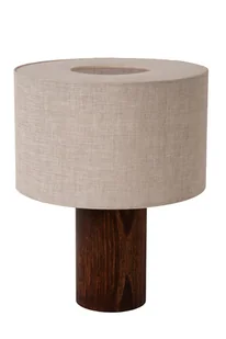 Lampka stołowa TACHINA 25 E14 - brązowy/beżowy - Lampy stojące - miniaturka - grafika 1