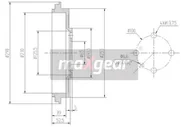 Bębny hamulcowe - MAXGEAR Bęben hamulcowy 19-2245 - miniaturka - grafika 1