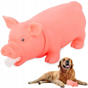ZABAWKA DLA PSA PISZCZĄCA GRYZAK ŚWINKA ŚWINIA - Zabawki dla psów - miniaturka - grafika 1