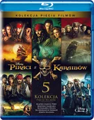 Filmy przygodowe DVD - Piraci z Karaibów Pakiet 5 filmów Blu-Ray - miniaturka - grafika 1