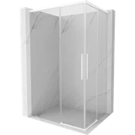 Kabiny prysznicowe - Mexen Rox Duo kabina prysznicowa rozsuwana 90 x 85 cm, transparent, biała - 8C2D-090-085-20-00 - miniaturka - grafika 1