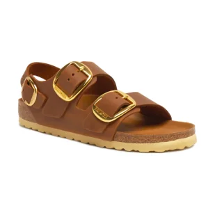 Birkenstock Skórzane sandały Milano - Sandały damskie - miniaturka - grafika 1