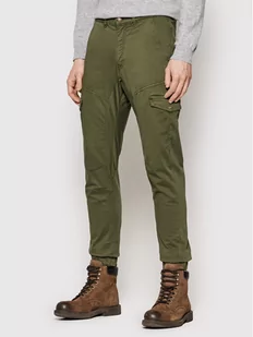 Guess Joggery M1BB17 WDD52 Zielony Slim Fit - Spodnie męskie - miniaturka - grafika 1