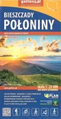Obcojęzyczne przewodniki, mapy i atlasy - Mapa turystyczna - Bieszczady, Połoniny - książka - miniaturka - grafika 1
