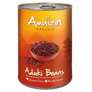 AMAIZIN FASOLKA ADZUKI BIO 400 g - AMAIZIN - Zdrowa żywność - miniaturka - grafika 1