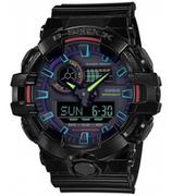 Zegarki męskie - SPORTOWY ZEGAREK CASIO G-SHOCK GA-700RGB-1AER - miniaturka - grafika 1