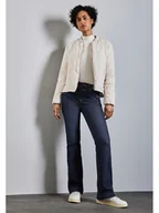 Spodenki damskie - Street One Dżinsy - Skinny fit - w kolorze granatowym - miniaturka - grafika 1