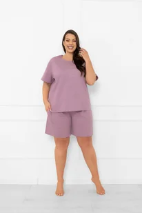 Piżama damska krótki rękaw, krótkie spodnie Ksara - Italian Fashion - Piżamy damskie - miniaturka - grafika 1
