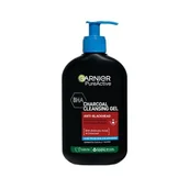 Żele do mycia twarzy - Garnier Pure Active Charcoal Cleansing Gel Żel oczyszczający 250 ml - miniaturka - grafika 1