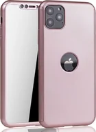 Etui i futerały do telefonów - Etui na telefon komórkowy Etui ochronne 360 stopni Osłona ekranu Zderzak Apple Samsung Huawei, Do telefonu komórkowego: Apple iPhone 11 Pro, Kolor: różowy - miniaturka - grafika 1