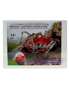 Alexander Mały Konstruktor Helper 287 elementów - Zabawki konstrukcyjne - miniaturka - grafika 4