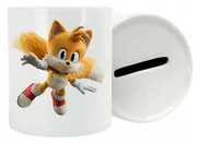 Skarbonki - SKARBONKA SONIC Z IMIENIEM PREZEZENT DLA DZIECKA - miniaturka - grafika 1