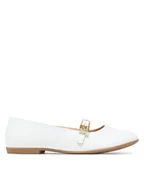 Buty dla chłopców - Tommy Hilfiger Baleriny T3A3-33768-0326 S Biały - miniaturka - grafika 1