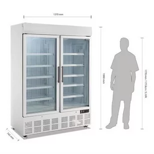 Szafa chłodnicza przeszklona POLAR 920 L - Szafy i witryny chłodnicze - miniaturka - grafika 3