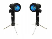 Tła fotograficzne - Zestaw 2x Lampa Halogenowa 50w Do Namiotu Bezcieniowego - miniaturka - grafika 1