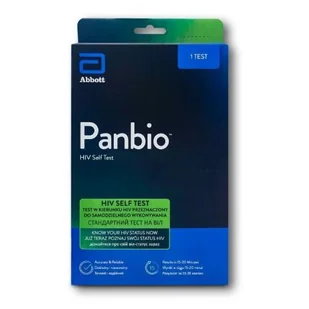 Panbio HIV Self Test do samodzielnego wykonania w kierunku wirusa HIV - >>> DARMOWA od 99zł<<< 24h !!! - Testy ciążowe i diagnostyczne - miniaturka - grafika 1