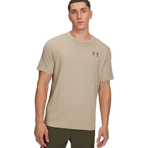 Under Armour UA M Sportstyle LC SS - City Khaki / / Taupe Dusk - XS
