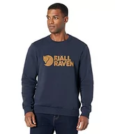 Bluzy męskie - FJÄLLRÄVEN Fjallraven Męska bluza z logo Fjällräven M, Ciemnogranatowy, XXL 84142 - miniaturka - grafika 1