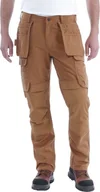 Odzież robocza - Carhartt Spodnie Emea Full Swing Multi Pock Brown - miniaturka - grafika 1