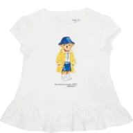 Bluzy dla dziewczynek - POLO RALPH LAUREN Bluzka Regular Fit - miniaturka - grafika 1