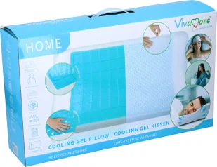 Poduszka ortopedyczna chłodząca do spania z pianki memory VIVAMORE - Poduszki, koce i materace lecznicze - miniaturka - grafika 6