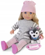 Lalki dla dziewczynek - Lalka Natalia Lalka z Pieskiem Dla Dziewczynki - miniaturka - grafika 1