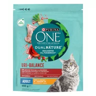 Sucha karma dla kotów - Purina One Dual Nature Adult, kurczak z żurawiną - 650 g - miniaturka - grafika 1