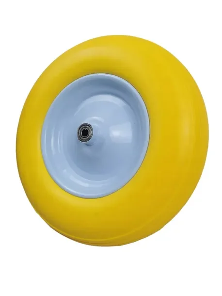Koło Kółko Do Taczek Piankowe Bezdętkowe 4.00-8 Mocne 38cm Do Taczki Z Ośką