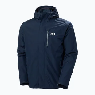 Kurtka 3w1 męska Helly Hansen Juell 3-In-1 597 granatowa 53679 - Odzież trekkingowa damska - miniaturka - grafika 1