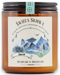 Świeca "Smerek" - Limonka, Brązowy Cukier - Świece - miniaturka - grafika 1