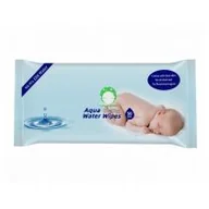 Chusteczki nawilżane - Luna Bambini Chusteczki nawilżane wodne Aqua Water Wipes 50 szt. - miniaturka - grafika 1