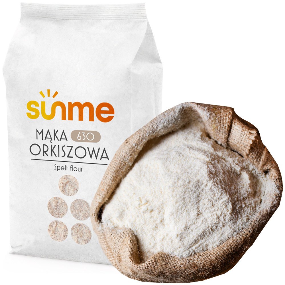 Mąka Orkiszowa 630 Sunme 5 kg - Zdrowy Wybór