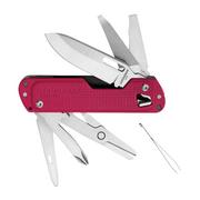 Multitools - Leatherman Nóż składany Free T4 Crimson (832871) 832871 - miniaturka - grafika 1