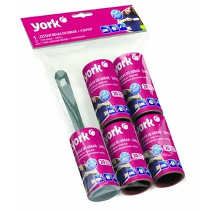 YORK Rolka do ubrań YORK 100492 Szary - Akcesoria i części AGD - miniaturka - grafika 1