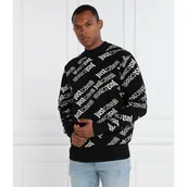 Swetry męskie - Just Cavalli Sweter Regular Fit - miniaturka - grafika 1
