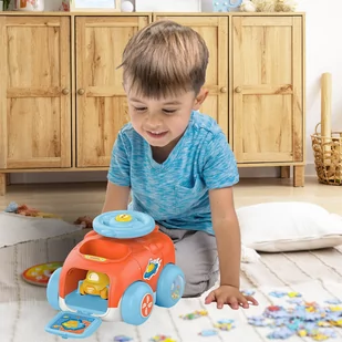 WOOPIE BABY Wyrzutnia Samochodów Auto Katapulta Zestaw - Zabawki interaktywne dla dzieci - miniaturka - grafika 4