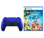 Kontrolery do Playstation - Sony DualSense do PS5 Bezprzewodowy Wieczorny kobalt + Gra LEGO Horizon Adventure - miniaturka - grafika 1