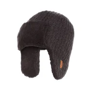 Czapki męskie - Zimowa czapka męska uszatka brodrene cz5 ciemnoszara - miniaturka - grafika 1